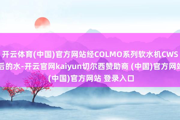 开云体育(中国)官方网站经COLMO系列软水机CWS-B36处理后的水-开云官网kaiyun切尔西赞助商 (中国)官方网站 登录入口