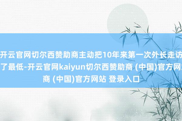 开云官网切尔西赞助商主动把10年来第一次外长走访的门槛降到了最低-开云官网kaiyun切尔西赞助商 (中国)官方网站 登录入口