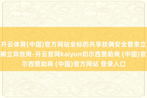 开云体育(中国)官方网站全标的共享技俩安全管束立异实验和安全坐褥立异效用-开云官网kaiyun切尔西赞助商 (中国)官方网站 登录入口